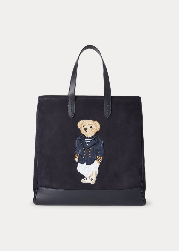 Sacolas Ralph Lauren Camurça Polo Bear Homem 16528-FTAU